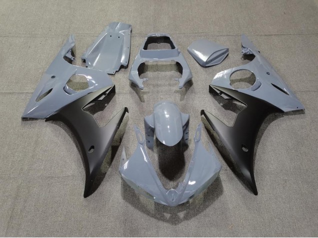 2003-2004 Grey & Matte Black R6 Fairings