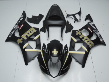 2003-2004 Matte Black Rizla & GSXR 1000 Fairings