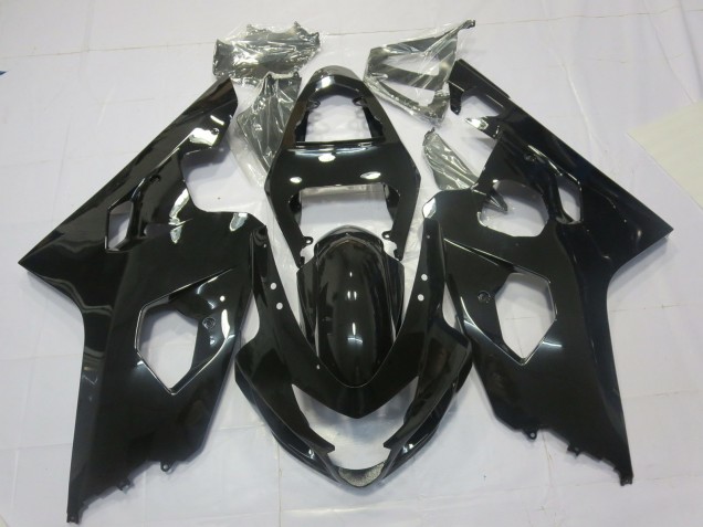 2004-2005 Gloss Black GSXR 600-750 Fairings