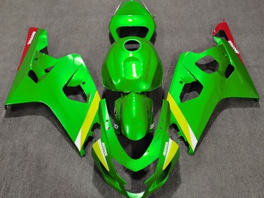 2004-2005 Gloss Green GSXR 600-750 Fairings