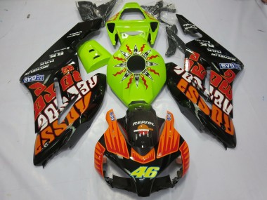 2004-2005 Lime Rossi CBR1000RR Fairings