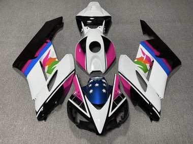 2004-2005 Pink and Blue Flag CBR1000RR Fairings
