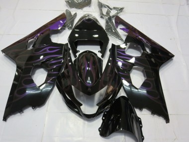 2004-2005 Purple Flame GSXR 600-750 Fairings