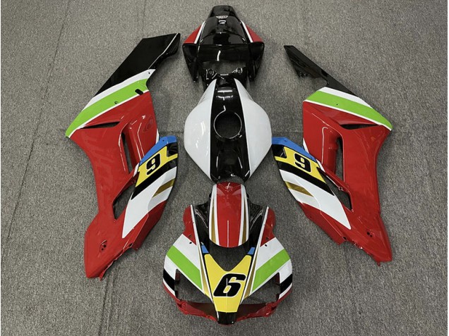 2004-2005 Red 6 CBR1000RR Fairings
