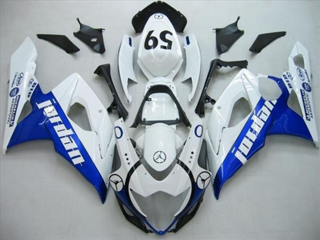 2005-2006 Blue Jordan GSXR 1000 Fairings