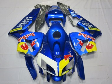 2005-2006 Blue RedBull Style CBR600RR Fairings
