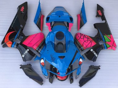 2005-2006 Blue Shark & Pink CBR600RR Fairings