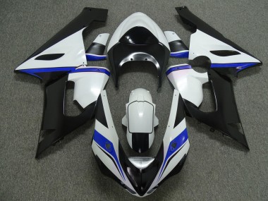 2005-2006 Blue White and Black ZX6R Fairings