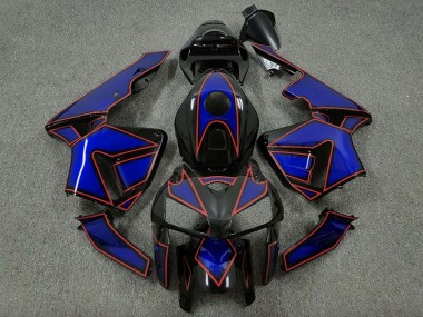 2005-2006 Blue and Red Turtle CBR600RR Fairings