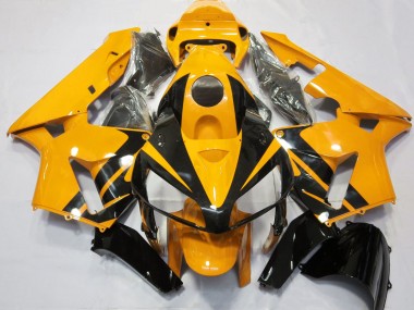 2005-2006 Bright Orange & Gloss Black Design CBR600RR Fairings