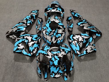 2005-2006 Camo & LIGHT BLUE CBR600RR Fairings