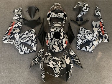 2005-2006 Camo & Red Decals CBR600RR Fairings