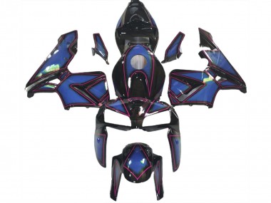 2005-2006 Deep Blue & Pink Outline CBR600RR Fairings