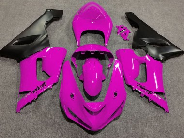 2005-2006 Gloss Pink ZX6R Fairings