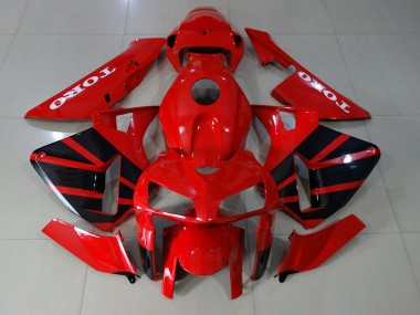 2005-2006 Gloss Red CBR600RR Fairings