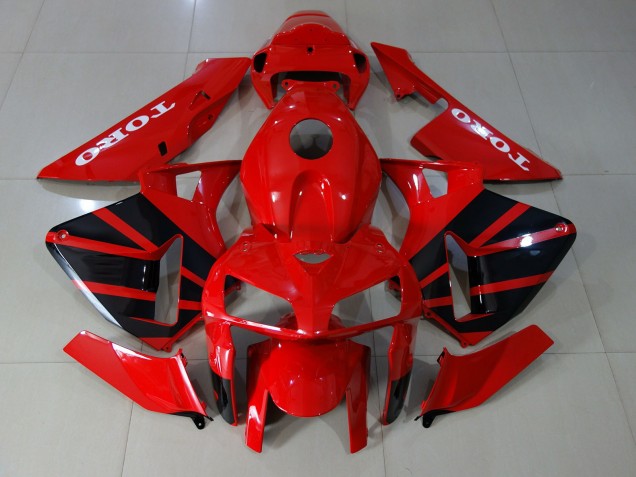 2005-2006 Gloss Red CBR600RR Fairings