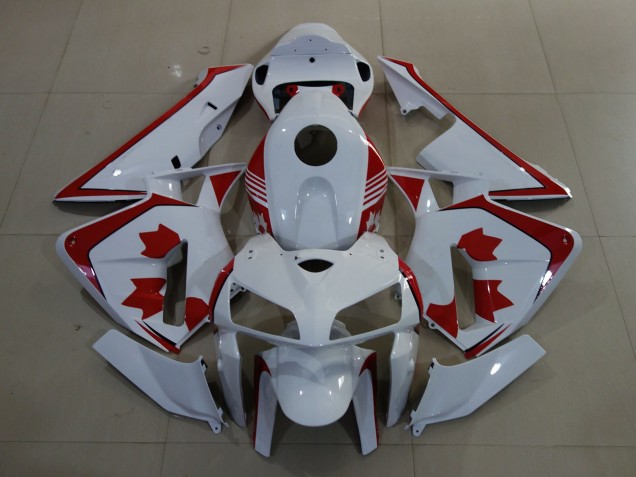 2005-2006 Gloss White Canada CBR600RR Fairings