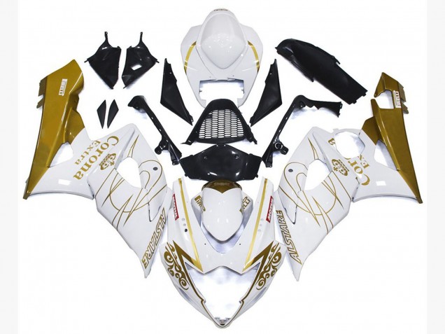 2005-2006 Gold Gloss Corona Custom GSXR 1000 Fairings