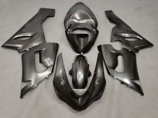 2005-2006 Metal Silver ZX6R Fairings
