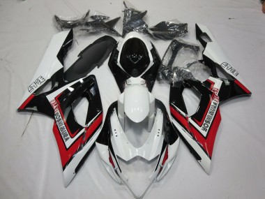 2005-2006 Red Black and White GSXR 1000 Fairings