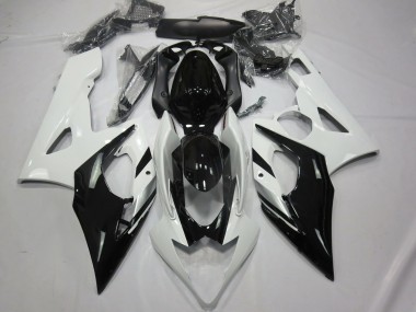 2005-2006 White Black and Silver GSXR 1000 Fairings