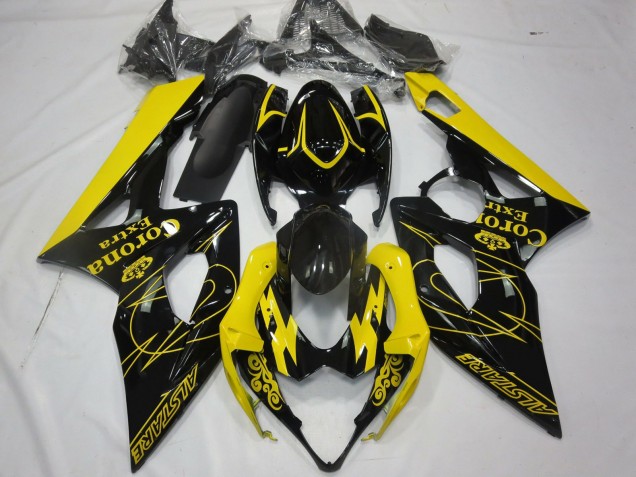 2005-2006 Yellow Corona GSXR 1000 Fairings