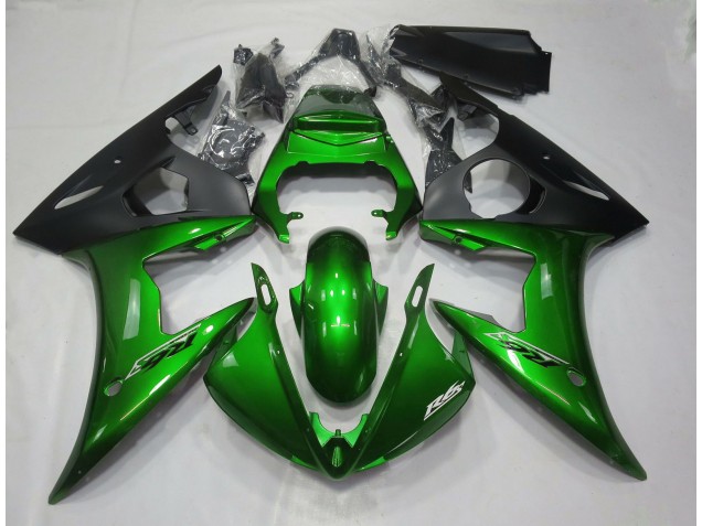 2005 Gloss Dark Green R6 Fairings