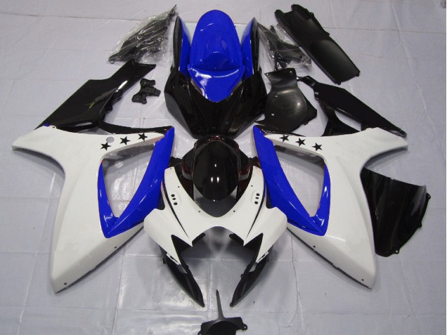 2006-2007 Dark Blue Star GSXR 600-750 Fairings