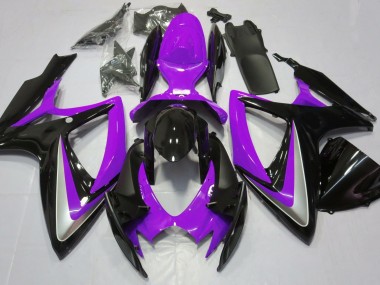 2006-2007 Gloss Purple Debadged GSXR 600-750 Fairings