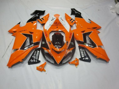 2006-2007 Orange Black ZX10R Fairings