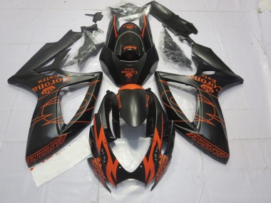 2006-2007 Orange Matte GSXR 600-750 Fairings