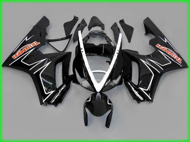 2006-2008 Black Gloss with White Daytona 675 Fairings