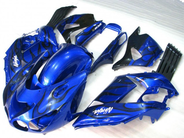 2006-2011 Blue Flame ZX14R Fairings