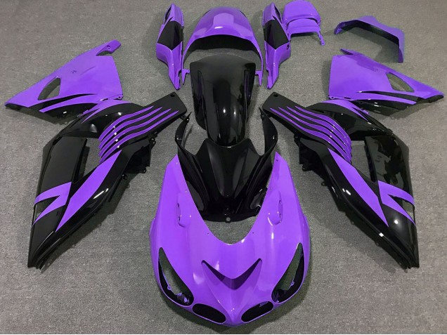 2006-2011 Bright Purple ZX14R Fairings