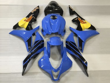2007-2008 Blue & Orange Bull CBR600RR Fairings