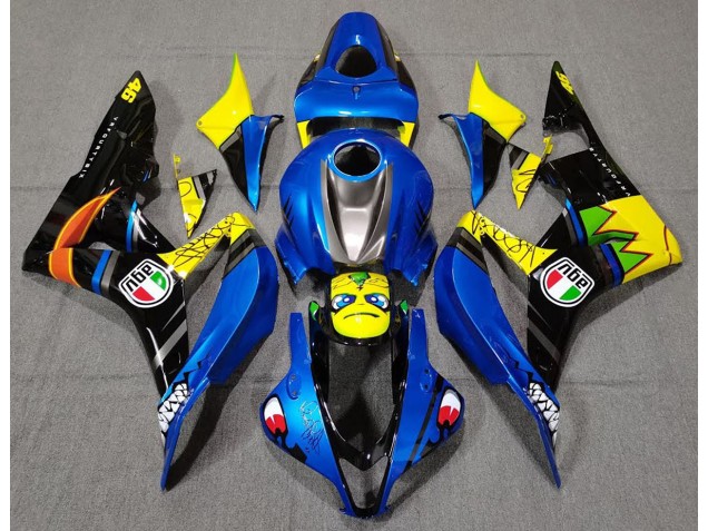 2007-2008 Blue Shark CBR600RR Fairings