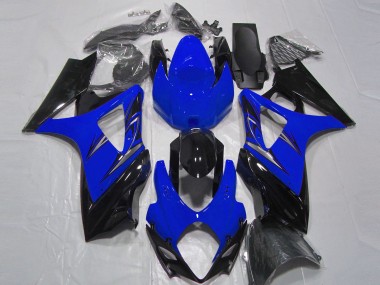 2007-2008 Blue and Black GSXR 1000 Fairings