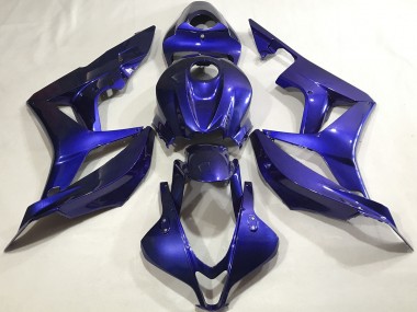 2007-2008 Deep Blue Plain CBR600RR Fairings