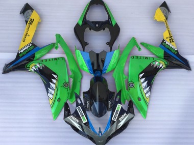 2007-2008 Green Shark R1 Fairings