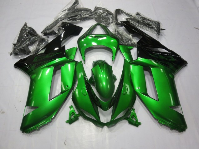 2007-2008 Special Green ZX6R Fairings