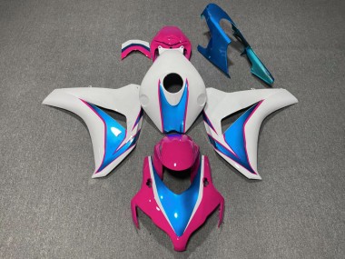 2008-2011 Pink and Blue Gloss CBR1000RR Fairings