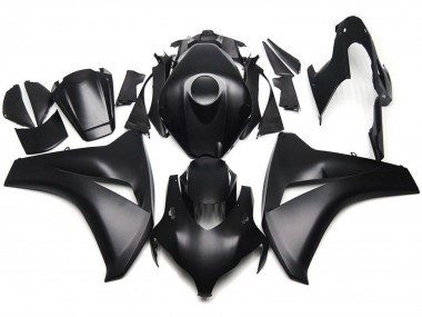 2008-2011 Slick Matte Black CBR1000RR Fairings