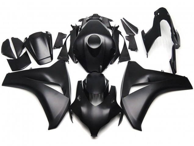 2008-2011 Slick Matte Black CBR1000RR Fairings