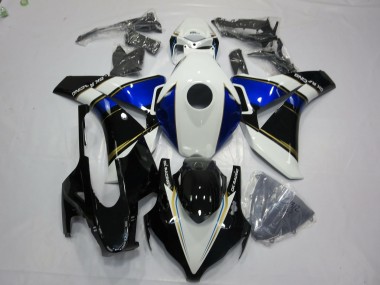 2008-2011 Unbranded Blue and Gold CBR1000RR Fairings