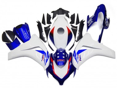 2008-2011 Vibrant Blue Star CBR1000RR Fairings