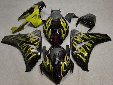 2008-2011 Yellow Flame CBR1000RR Fairings