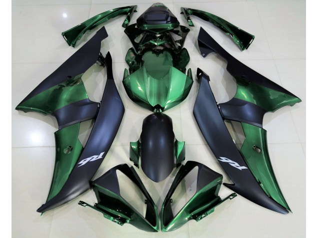2008-2016 Forest Green and Matte Black R6 Fairings