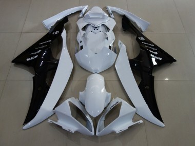 2008-2016 Gloss White / Black R6 Fairings