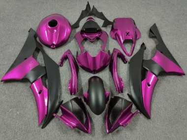 2008-2016 Pink and Matte Black R6 Fairings