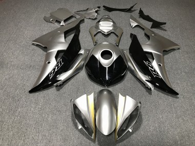 2008-2016 Silver and Black Custom R6 Fairings